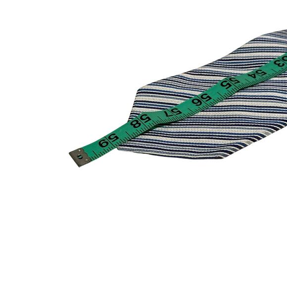 Banana Republic Vintage Striped Necktie OS Adjustable Career Formal Workwear - Picture 5 of 7